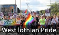 West Lothian Pride Flags